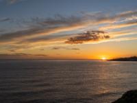 Ein fantastischer Sonnenuntergang bahnt sich an - São Miguel